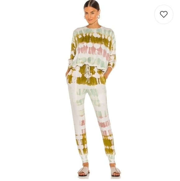 New Young Fabulous & Broke Caroline Willowgreen Wash Sweatshirt NWT Size Medium - Picture 4 of 5